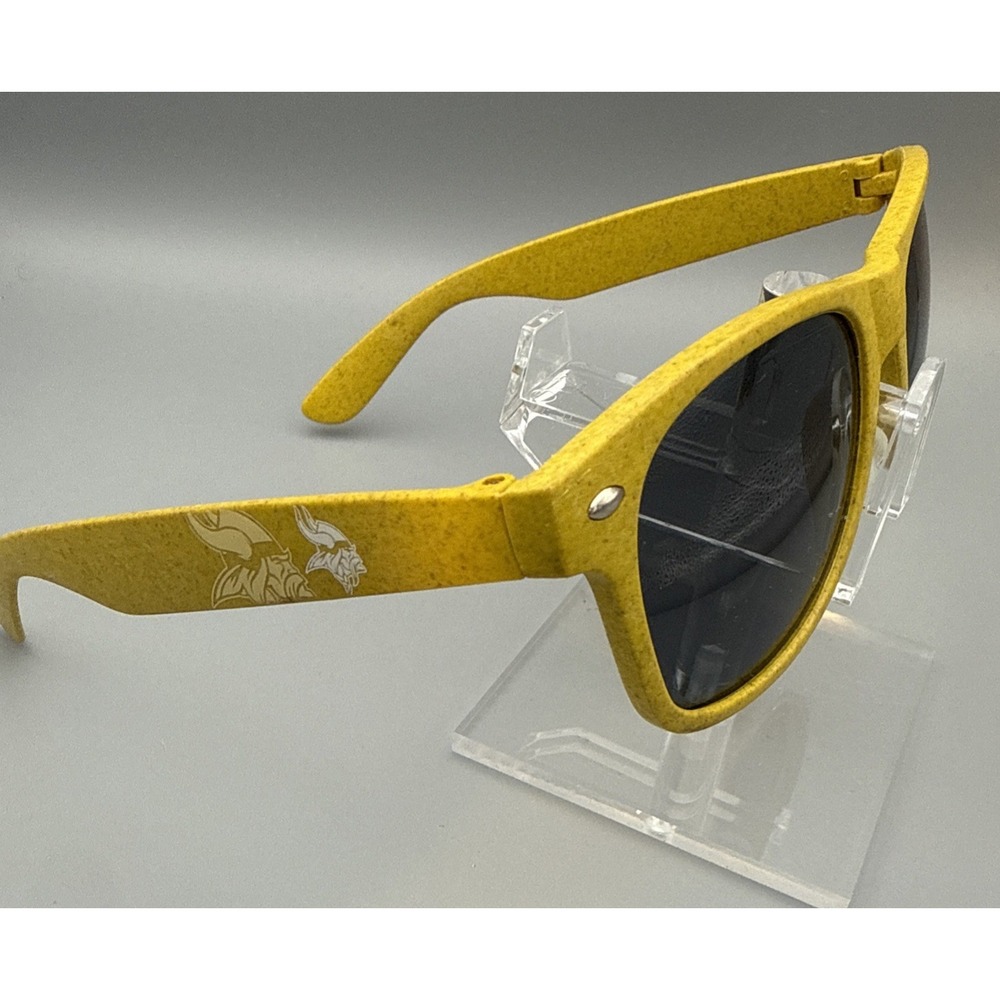 Minnesota Vikings Sunglasses NFL Football Yellow Frame Team Spirit Pregame Party